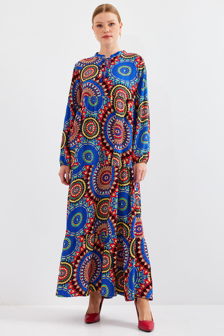 Bigdart 1627 Robe Modeste à Lacets - A.SAKS