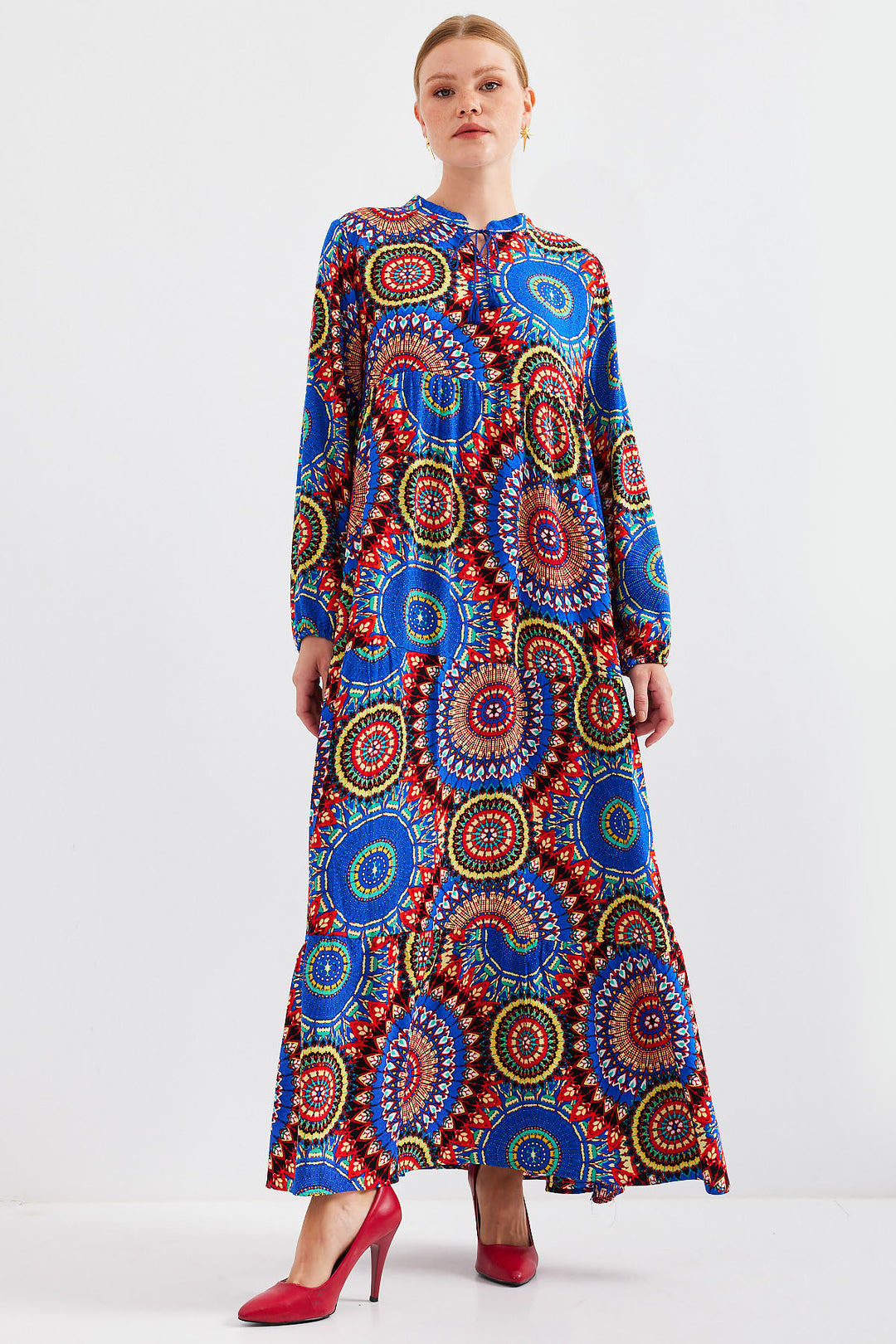 Bigdart 1627 Robe Modeste à Lacets - A.SAKS