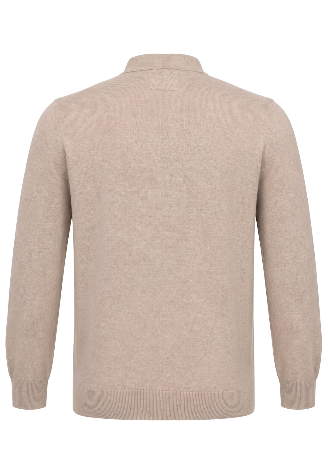 Felix Hardy Homme Pull Col Polo 2 Pièces - Beige