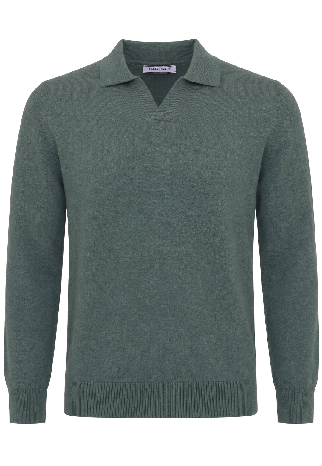 Felix Hardy Homme Pull Col Polo 2 Pièces - Kaki
