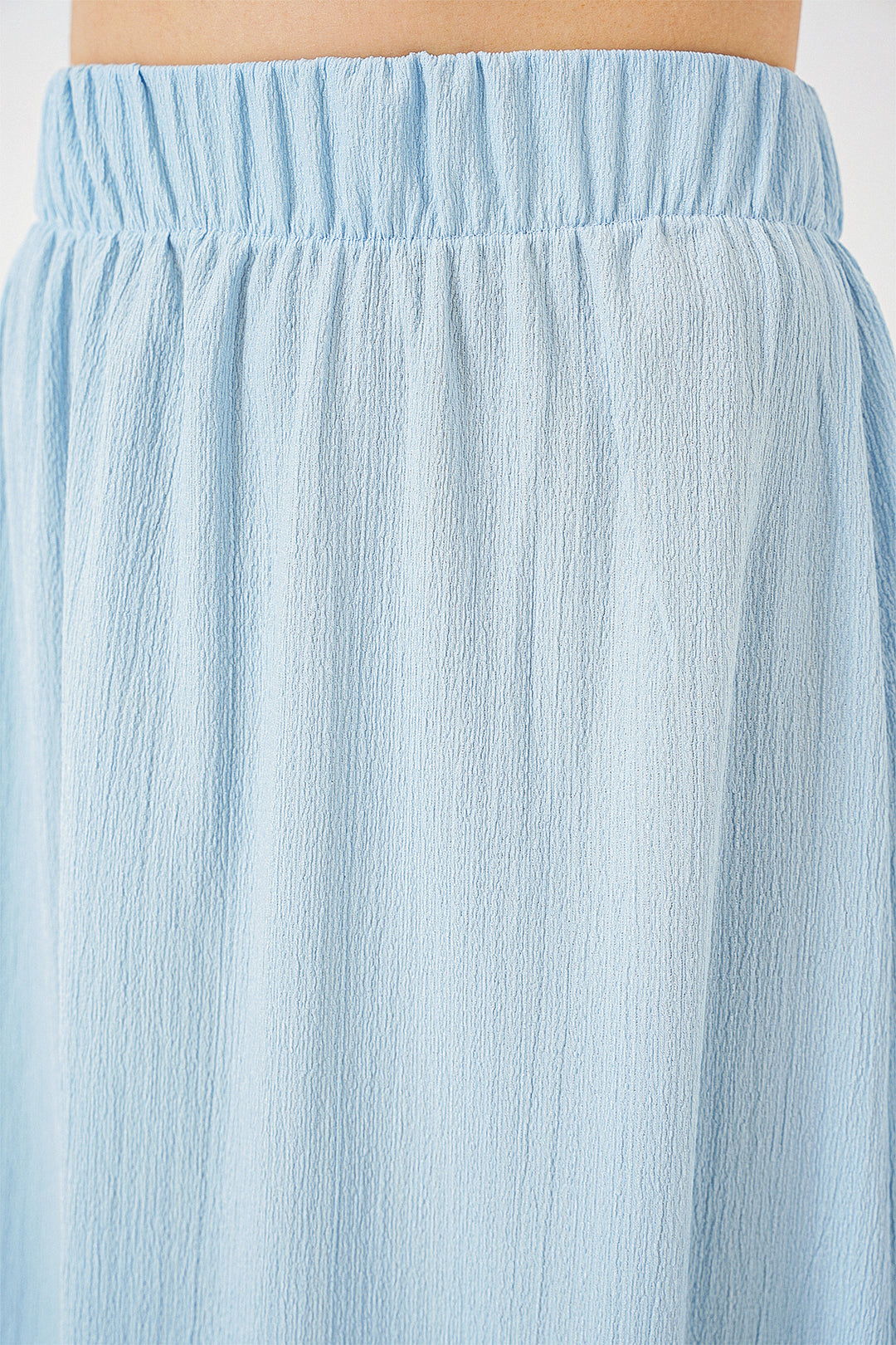 Bigdart Jupe longue tricotée 1886 - Bleu clair