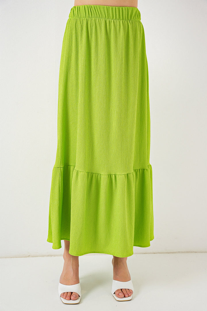 Bigdart Jupe longue tricotée 1886 - E.Vert