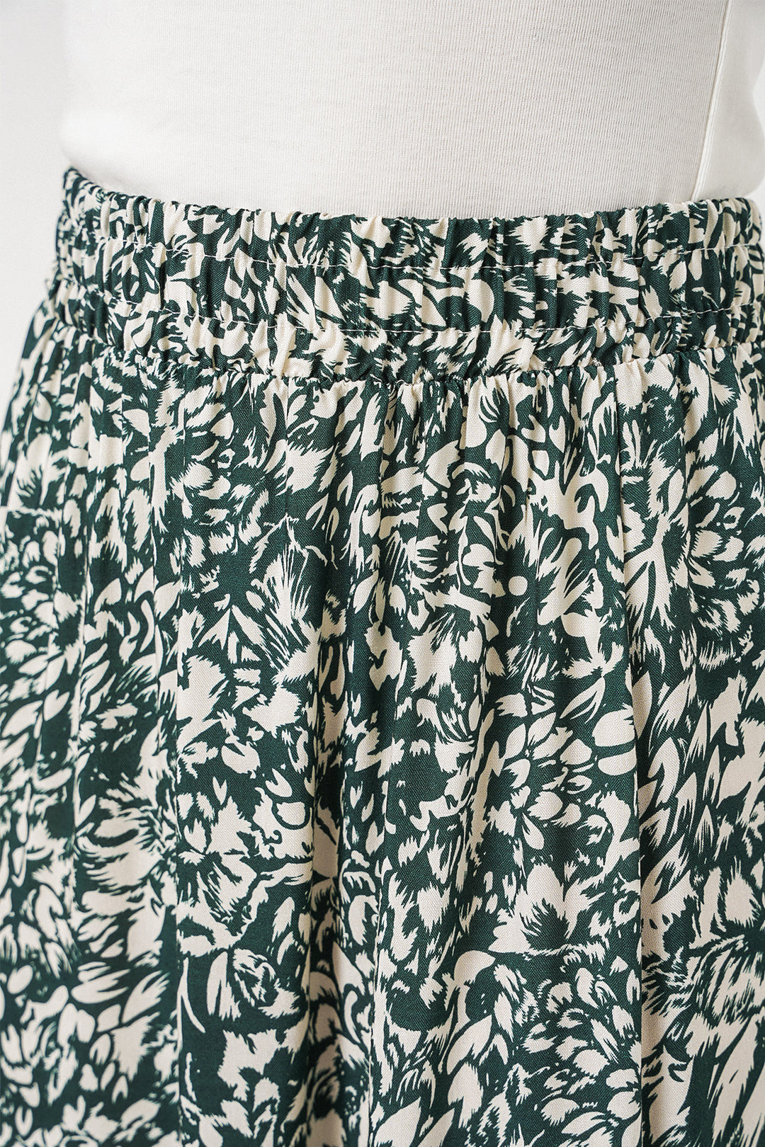Bigdart Jupe longue à motif 1898 - Vert émeraude