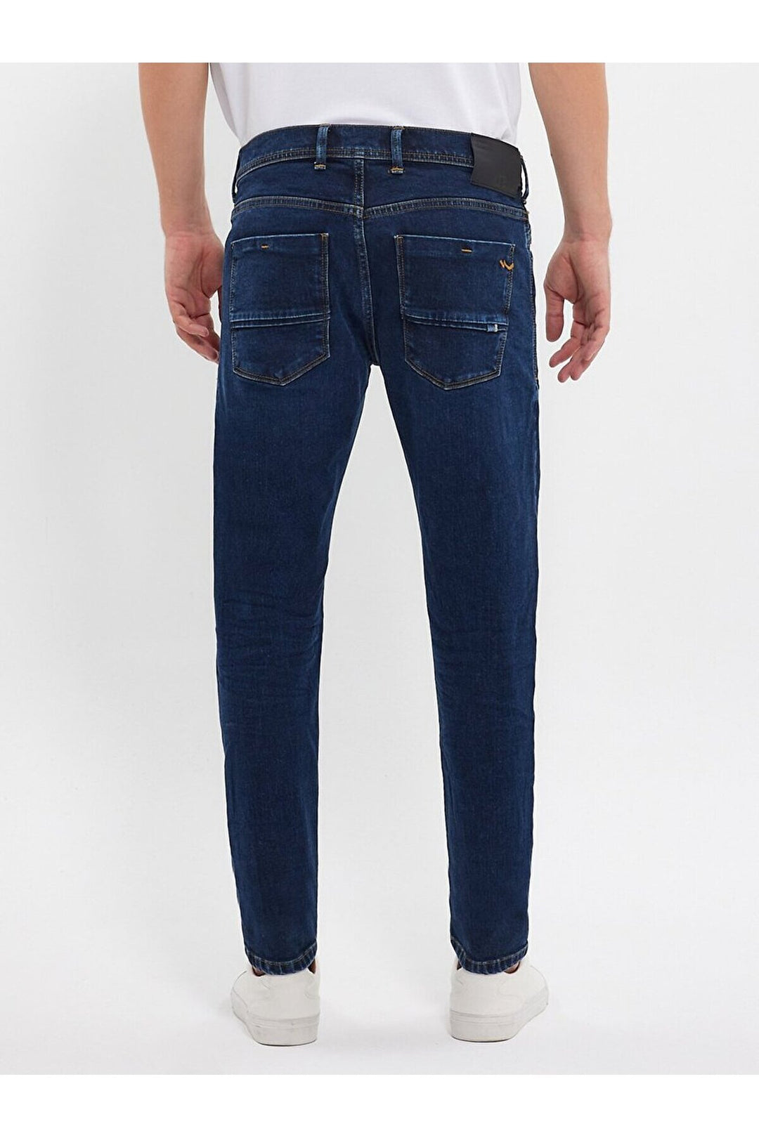 LTB Diego Jean Pantalon à taille moyenne à jambes larges - Bleu moyen