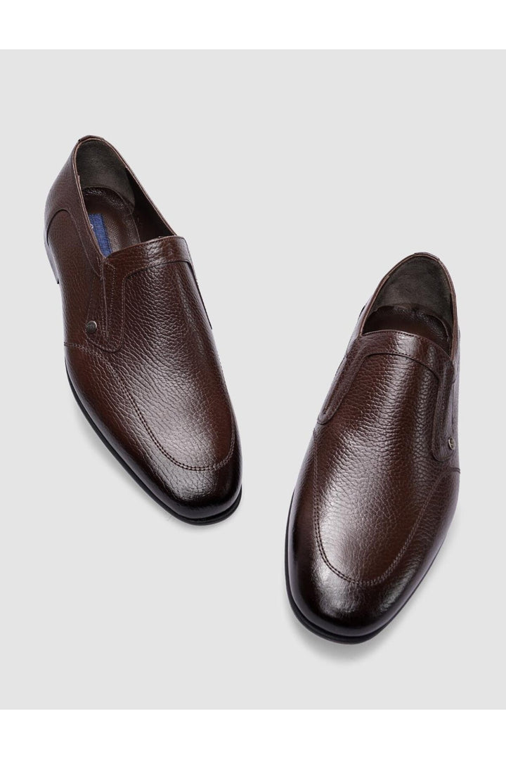 Cabani Shoes %100 Cuir véritable Chaussures classiques pour hommes Marron - Multicolore