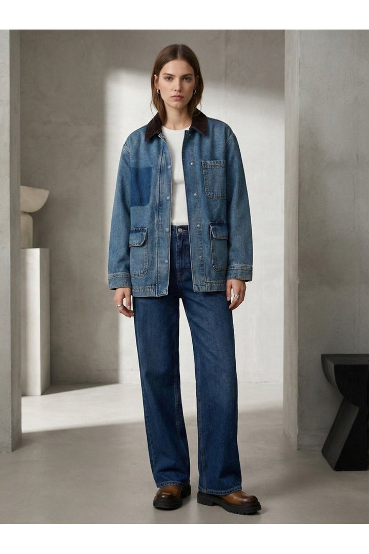LTB Elia Mid Indigo Veste - mid Indigo