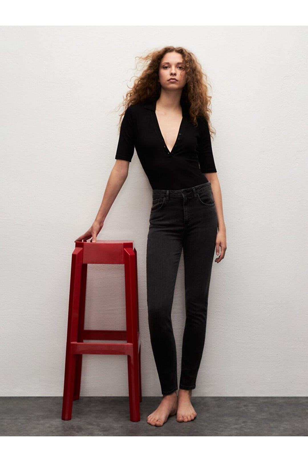 LTB Pantalon taille mi-haute Ronna X