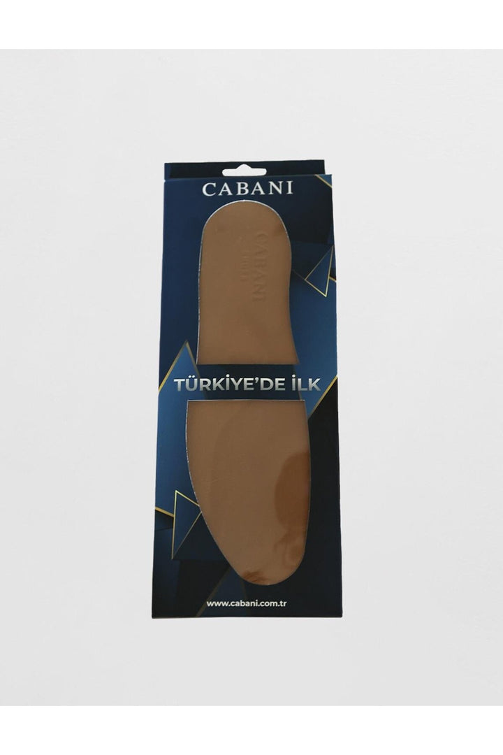 Cabani Shoes Semelle pour homme en cuir recouvert de moutarde