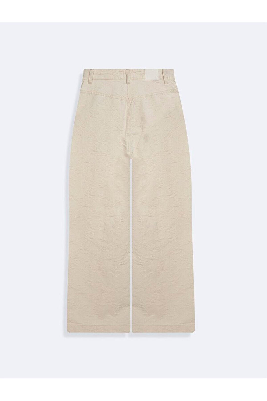 LTB Jean taille haute à jambes plates gaufrées Lyorna