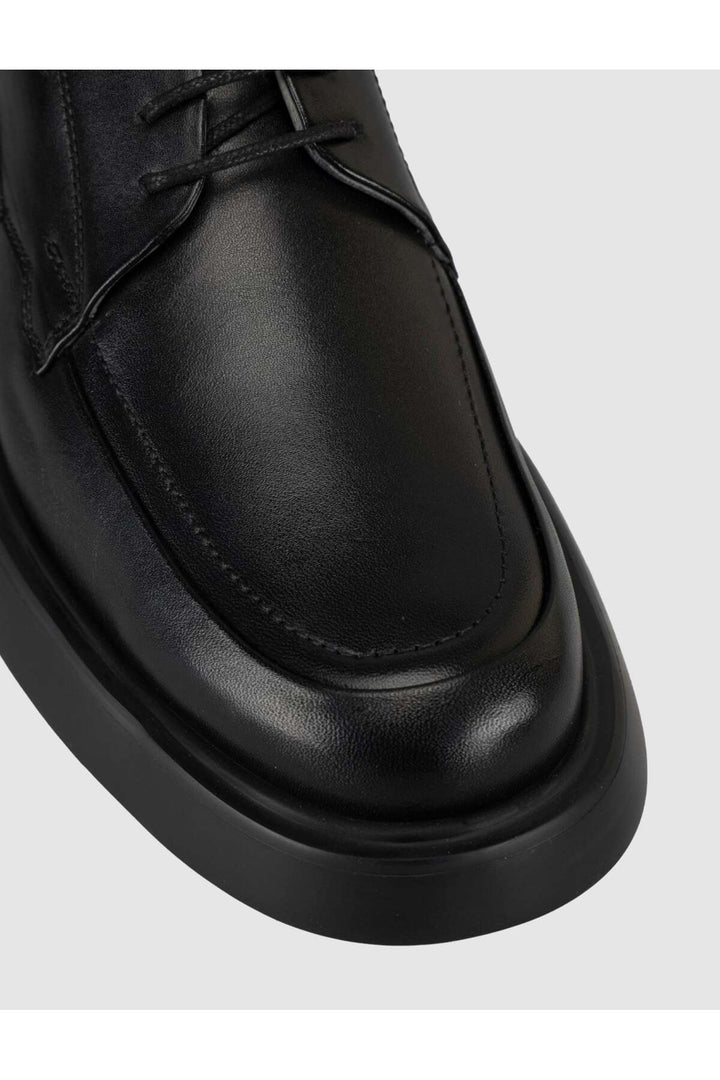 Cabani Shoes Chaussures décontractées pour hommes en cuir véritable à semelle épaisse, saisonnières. - Multicolore