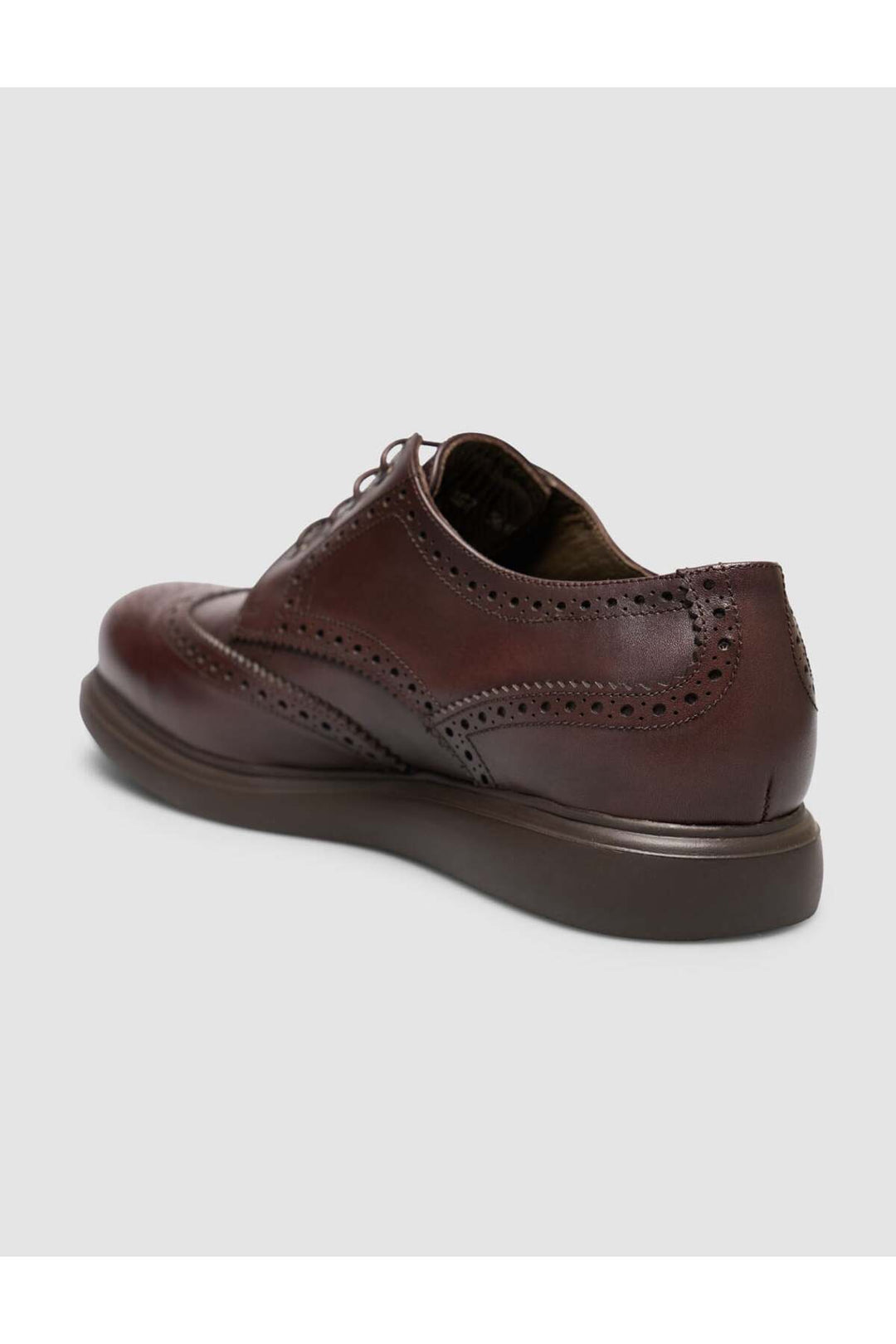 Cabani Shoes Chaussures de ville pour hommes en cuir véritable marron à lacets Eva Taban - Multicolore