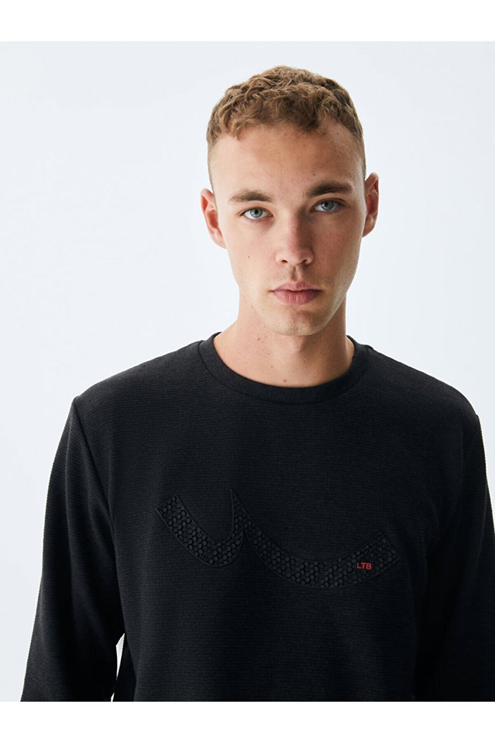 LTB Sweat anthracite avec logo