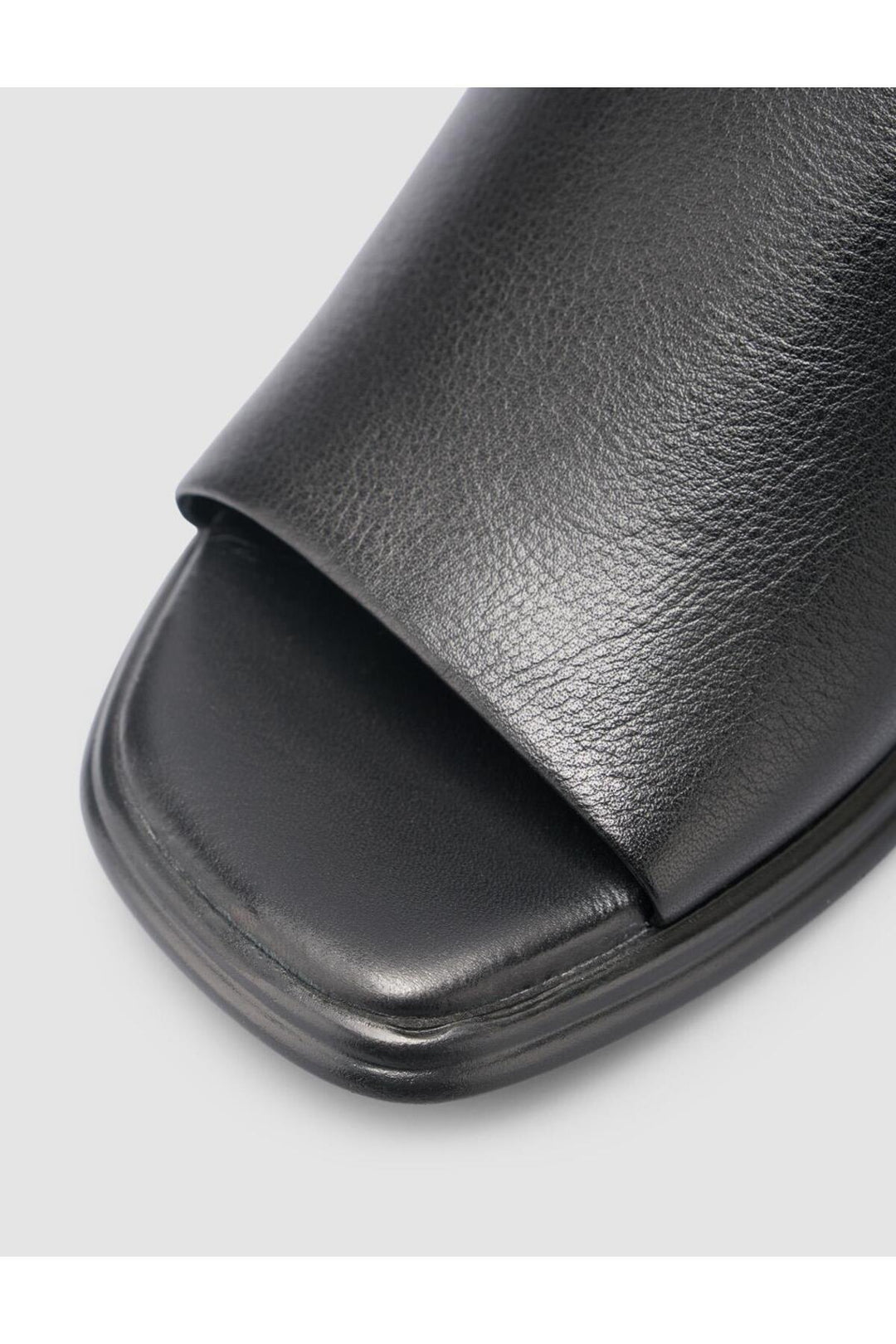 Cabani Shoes Sandales à talons noires pour femmes en cuir véritable 100% - Multicolore