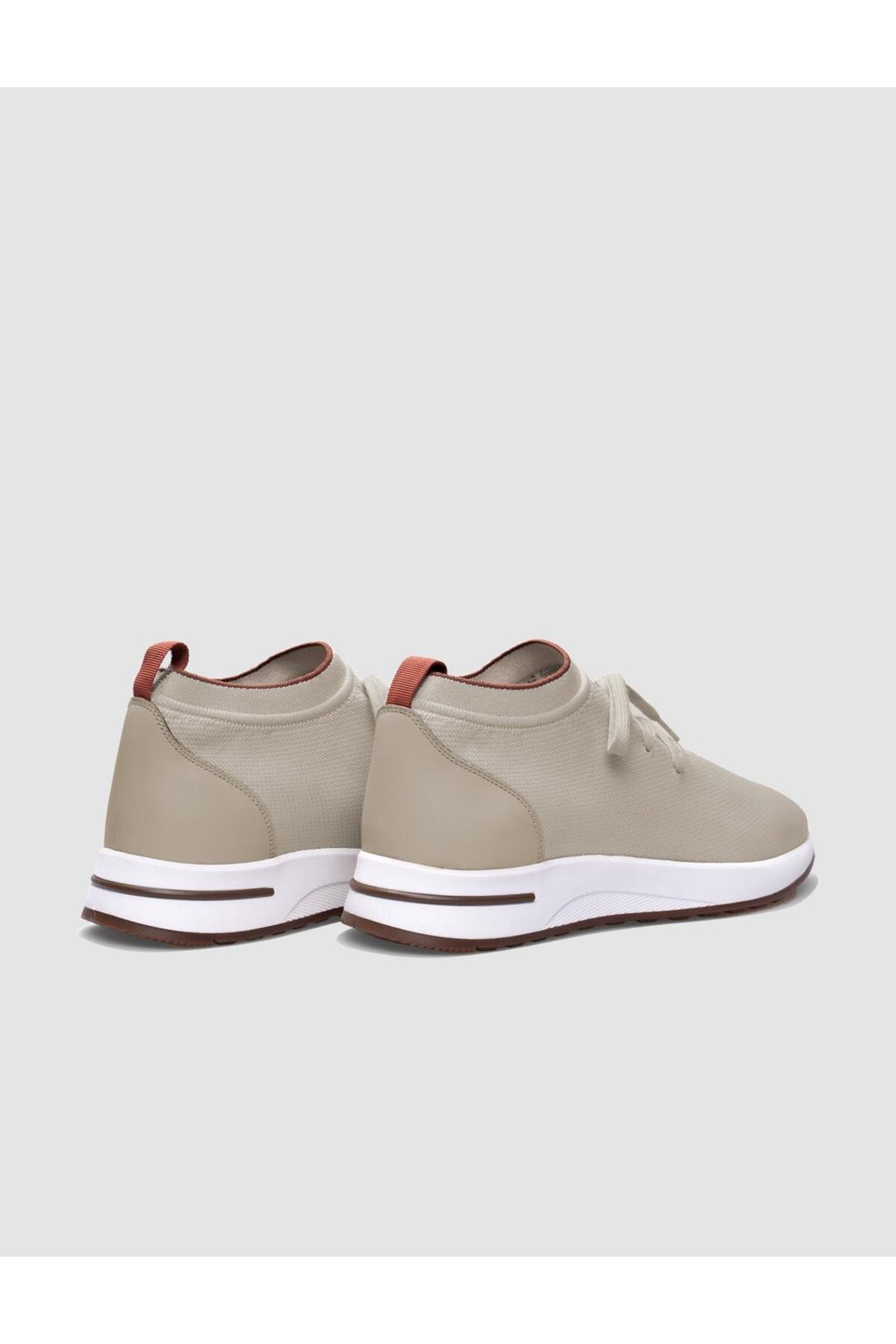 Cabani Shoes Modena Triko Beige Chaussures de Sport pour Homme à Lacets - Beige