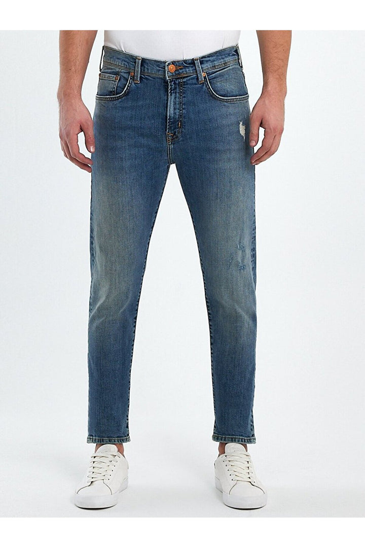 LTB Pantalon en jean Diego X Y à taille moyenne et à jambes étroites
