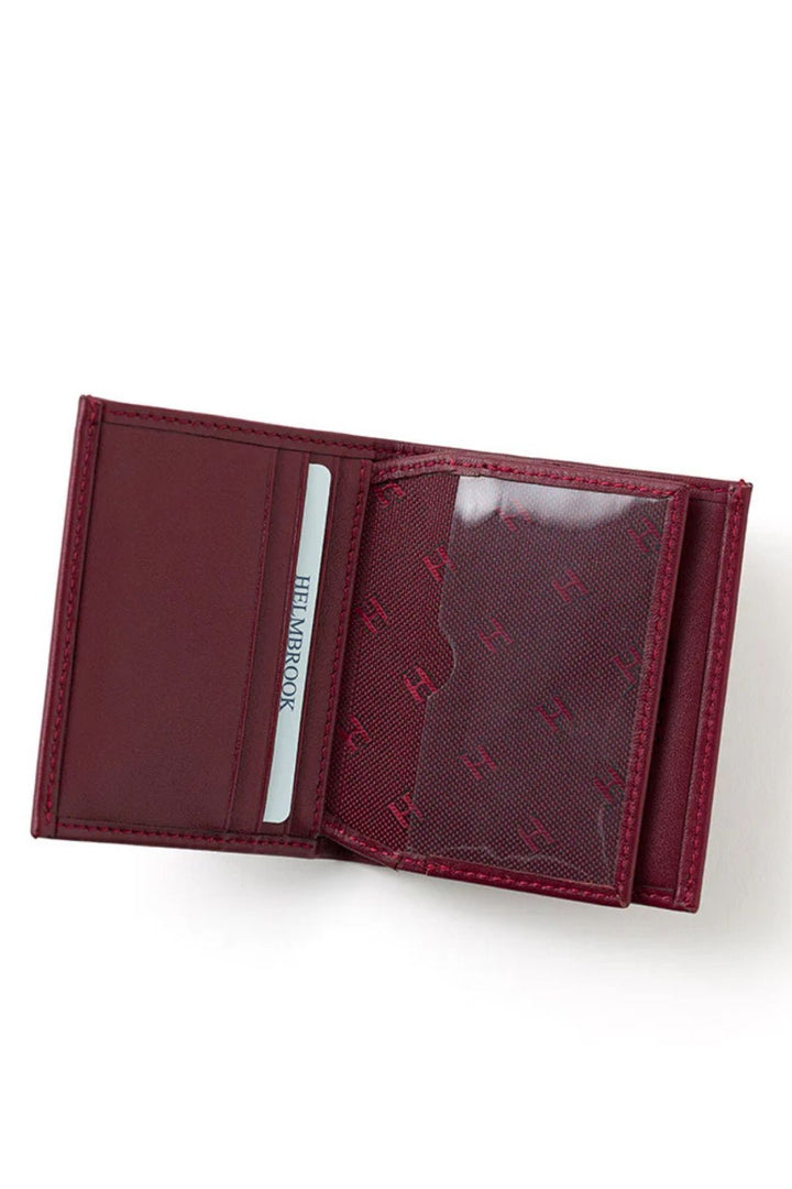 helmbrook Portefeuille en cuir véritable pour homme Slim Design RFID Axel protégé