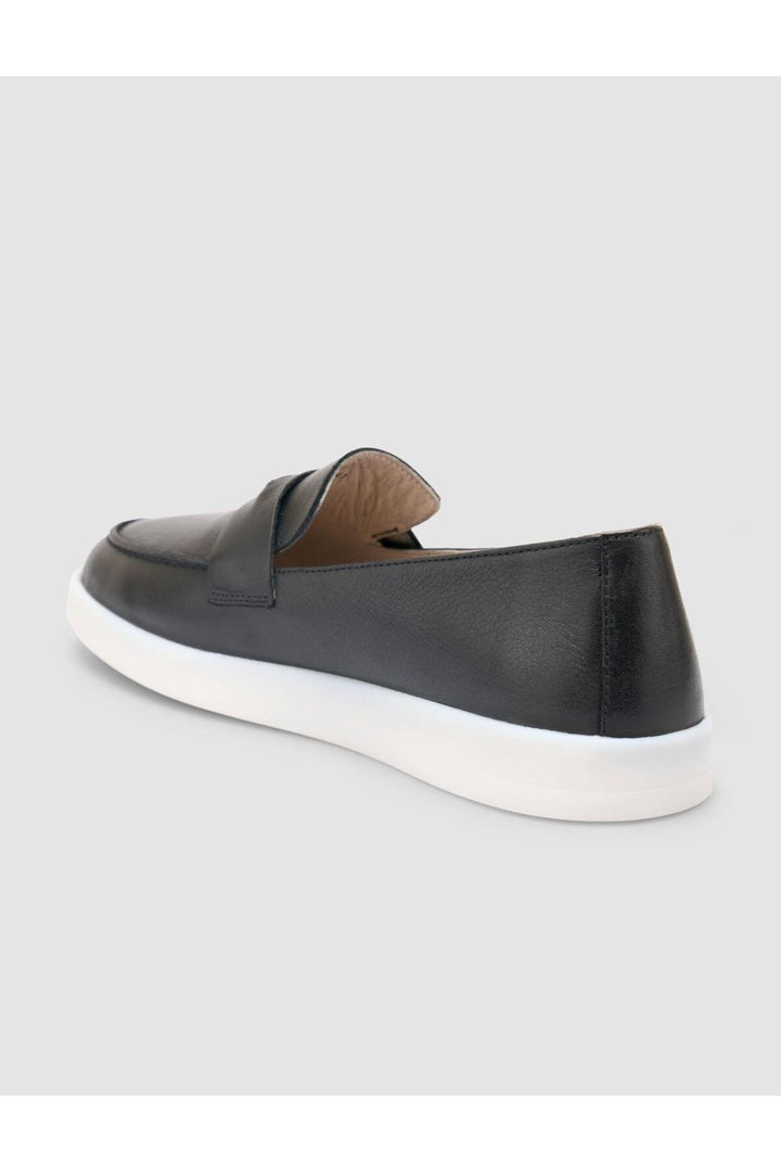 Cabani Shoes %100 Cuir Véritable Mocassins Femme Noir - Noir