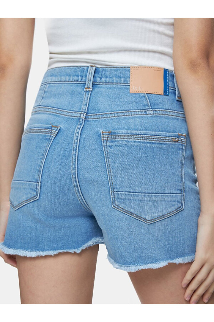 LTB Short en jean taille haute Carola