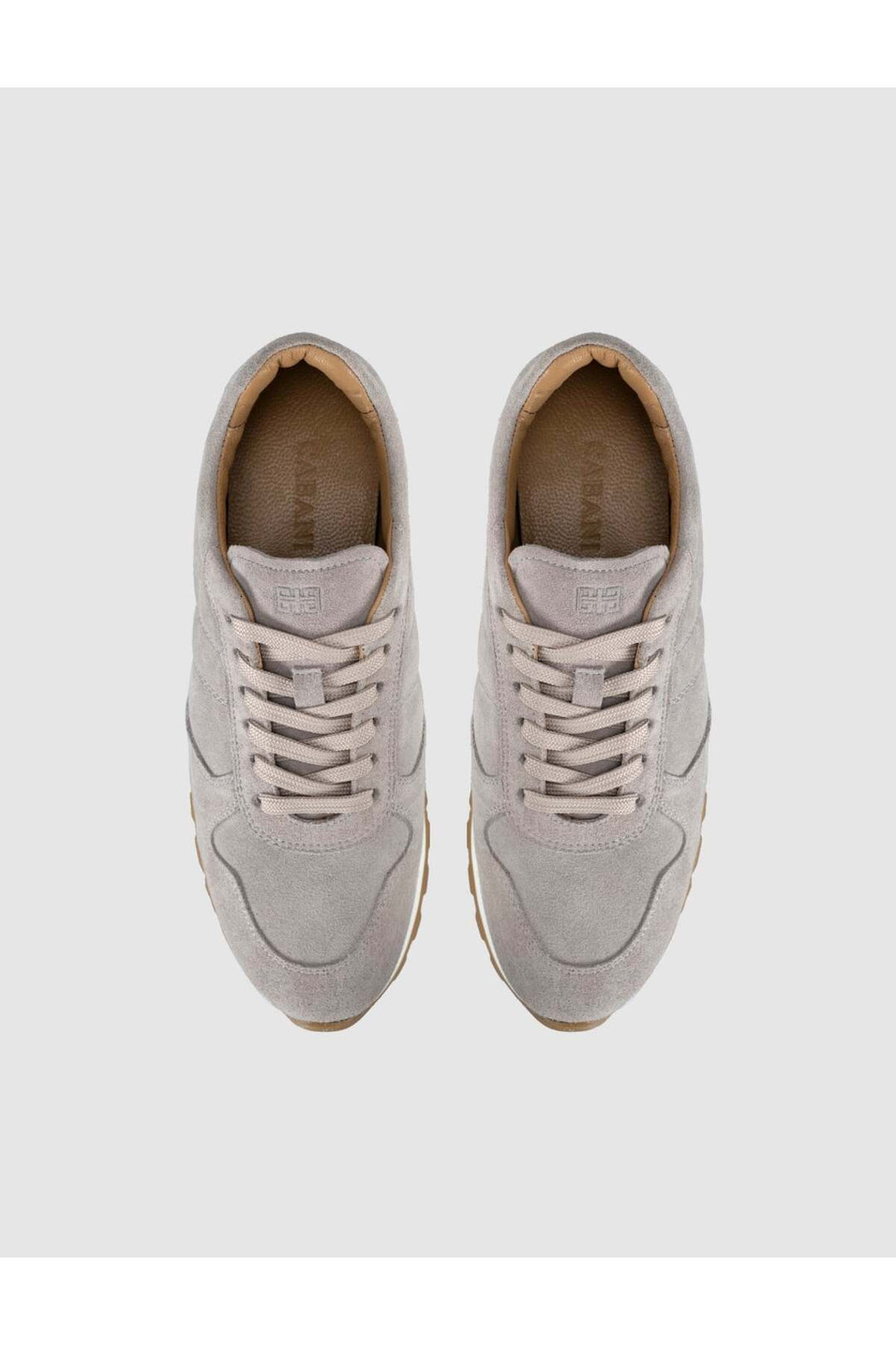Cabani Shoes Baskets femme en cuir suédé gris - Gris