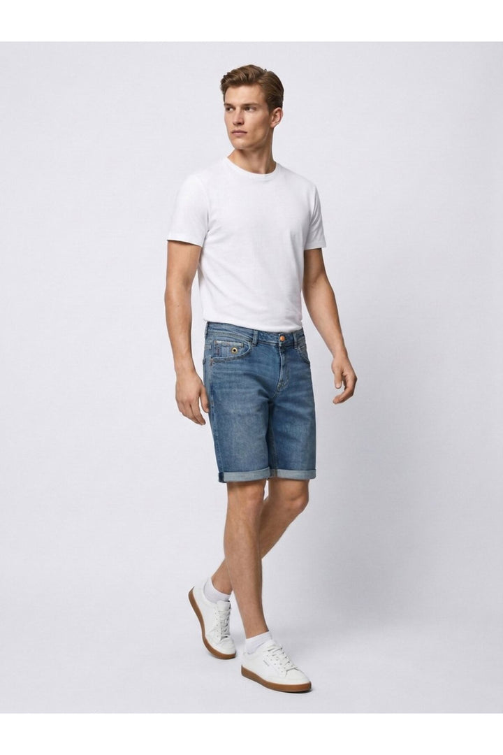 LTB Lance Jean Bermuda Indigo Mi-Longue Taille Moyenne - mid Indigo