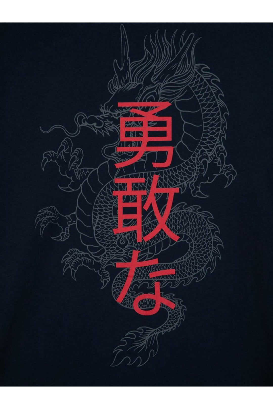 LTB T-shirt bleu marine avec impression au dos - Bleu marine