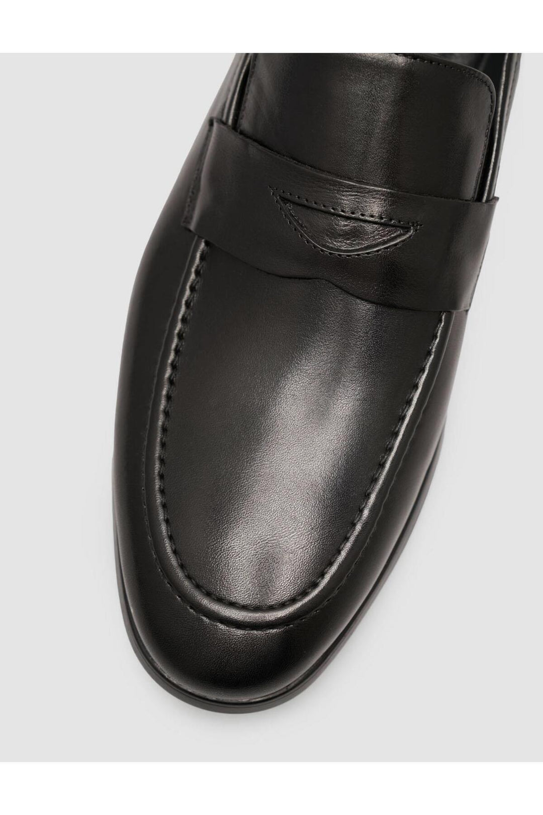 Cabani Shoes %100 Cuir Véritable Chaussures Loafers Classiques Noires pour Hommes - Noir