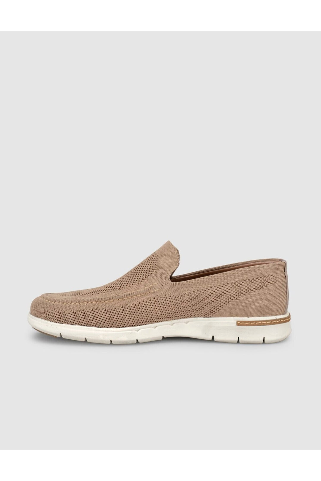 Cabani Shoes Chaussures décontractées pour hommes en tricot à semelle légère couleur vison - Vison