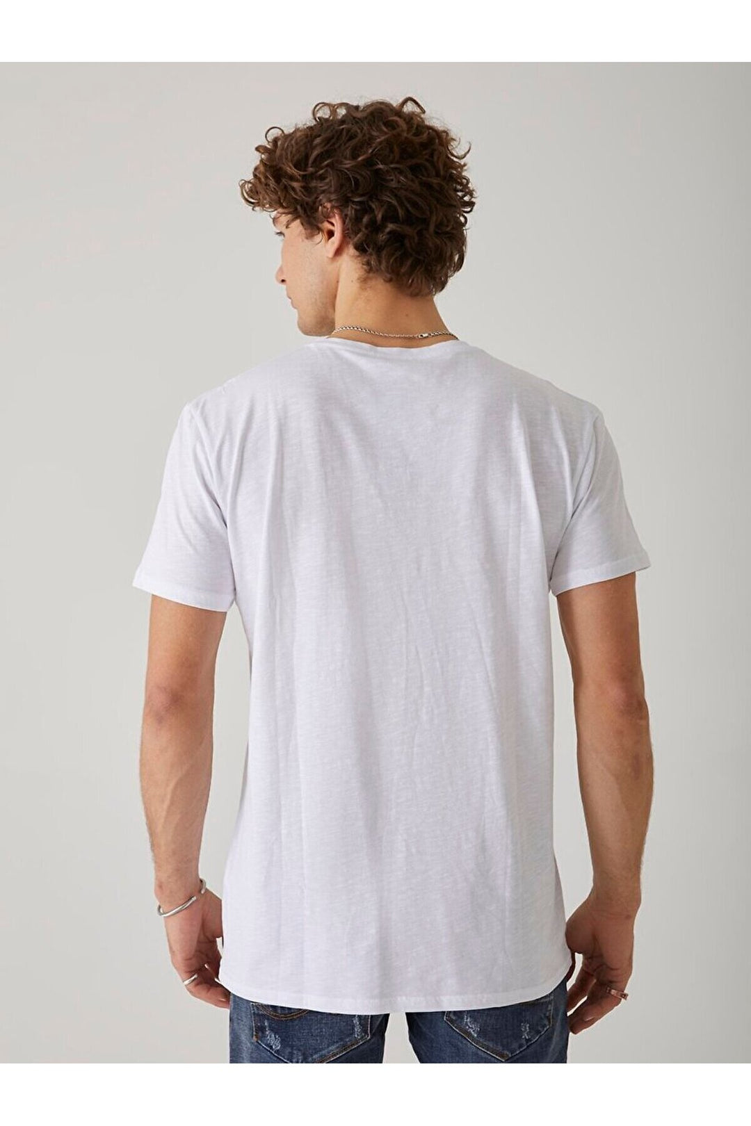 LTB T-shirt blanc avec poche