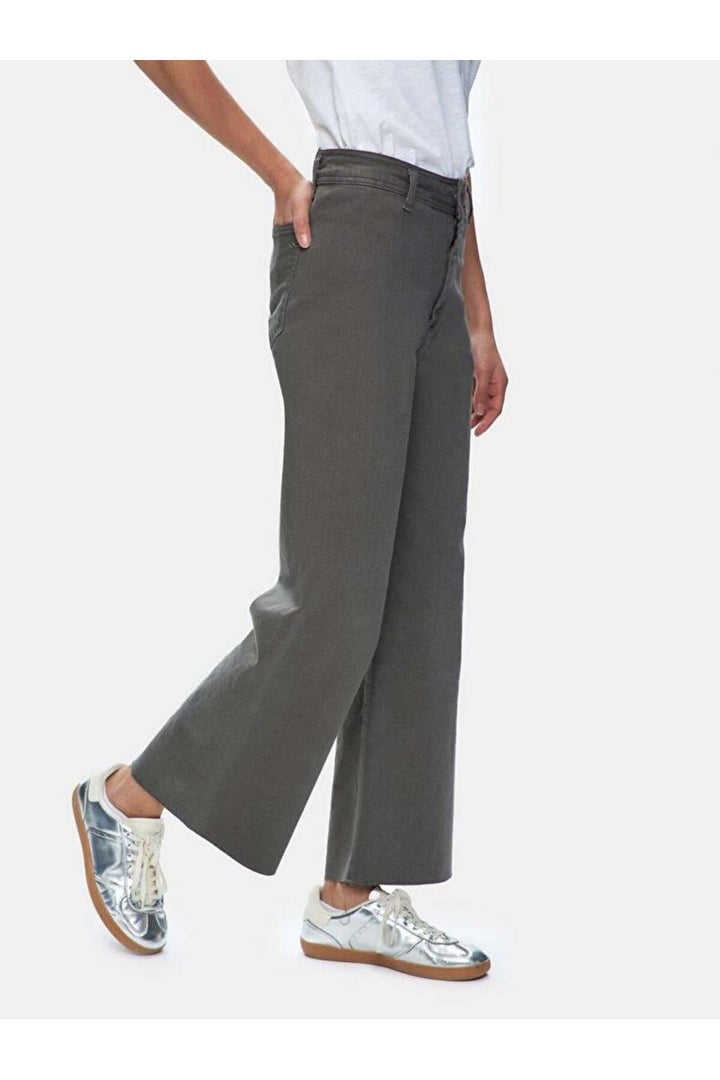 LTB Pantalon en jean taille haute à jambes larges Danelle Jungle Green 0095157315150 - yeşi̇l_55793