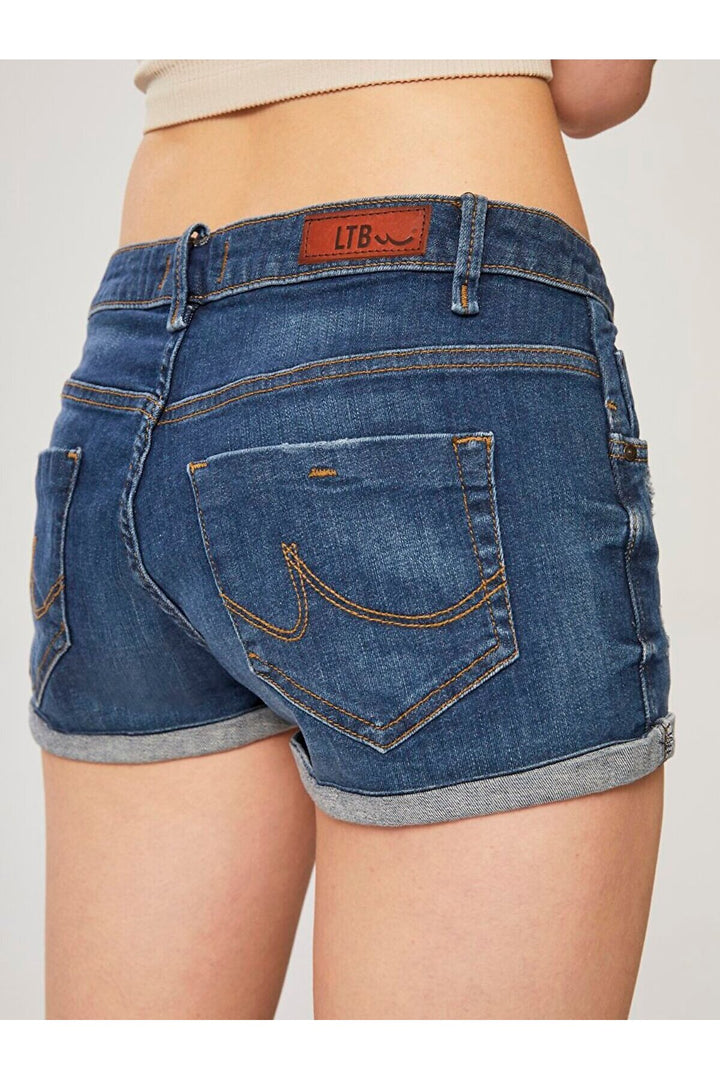 LTB Judıe Short en Jean Taille Basse - karişik_53694