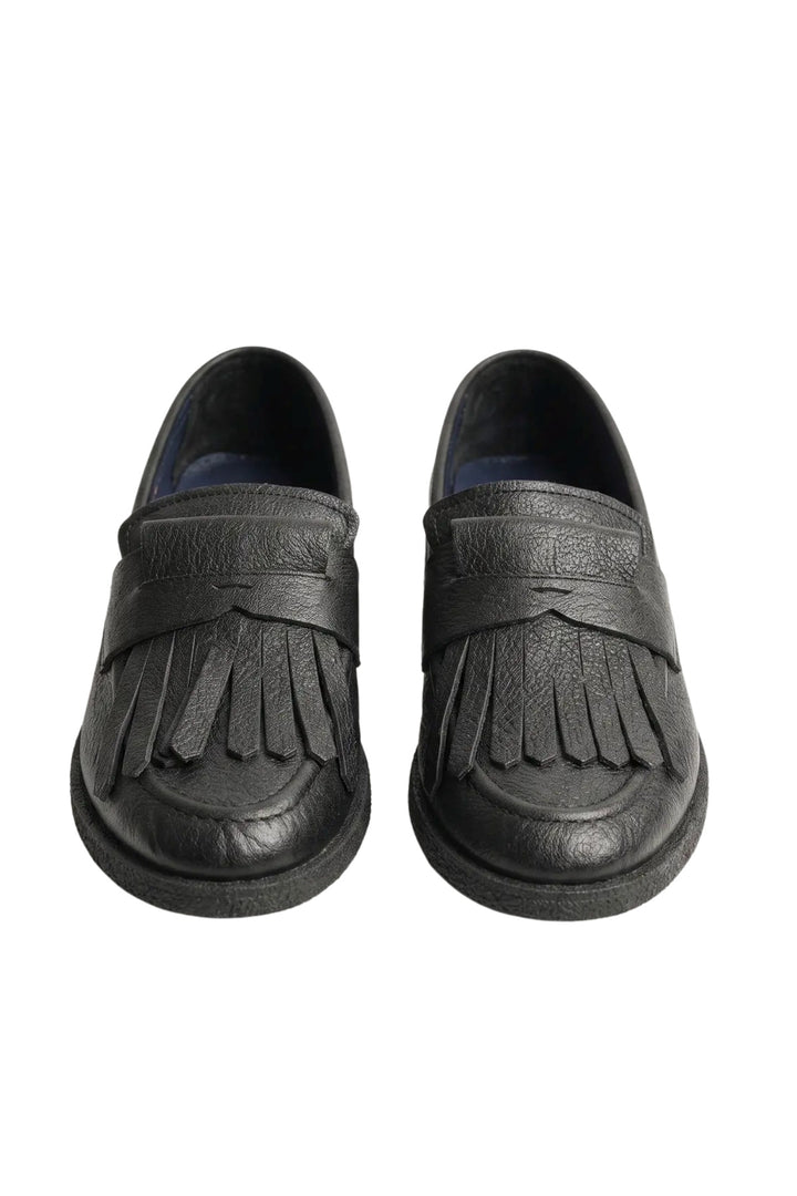 Wavelys GABRI Chaussures pour femmes élégantes en cuir véritable, confortables, flexibles et à semelle douce. - Noir