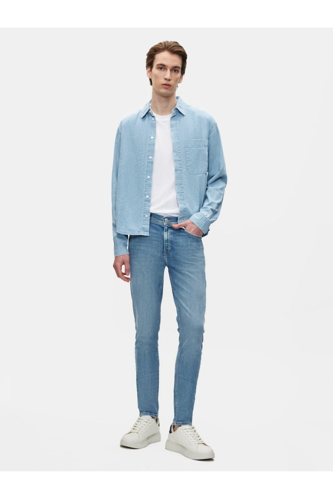 LTB Jean New Smarty mi-indigo - Bleu