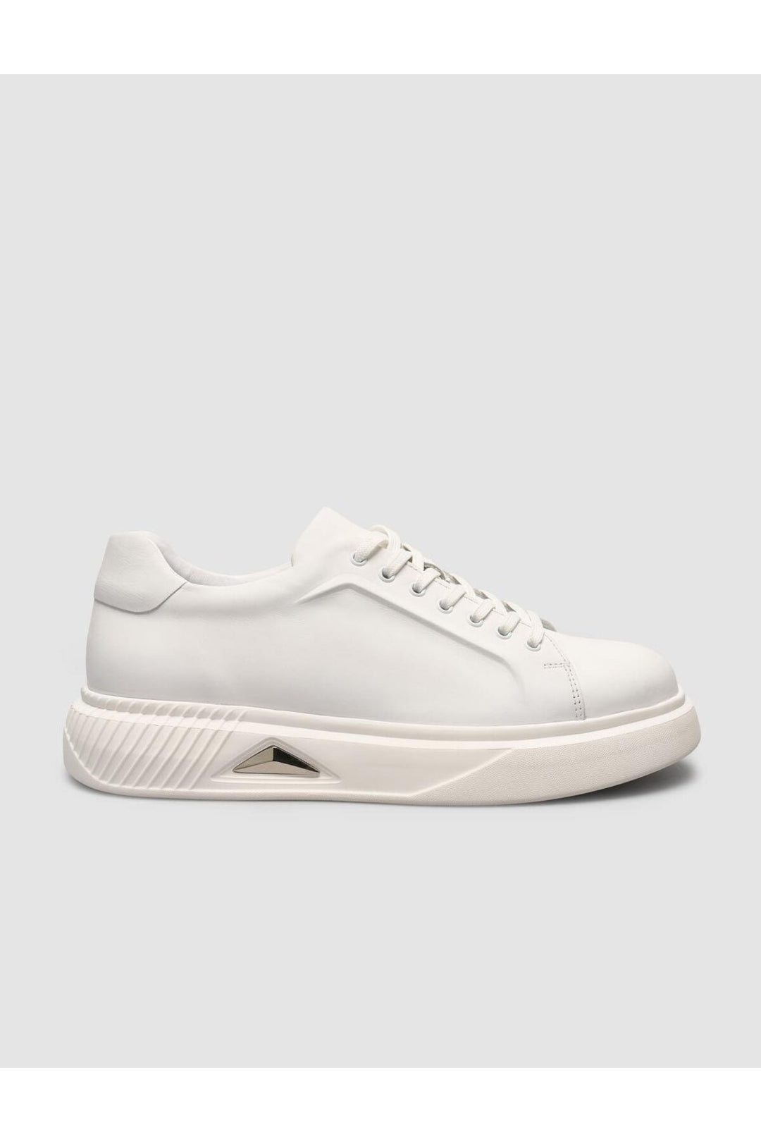 Cabani Shoes %100 Cuir Nubuck Blanc Baskets Homme - Blanc