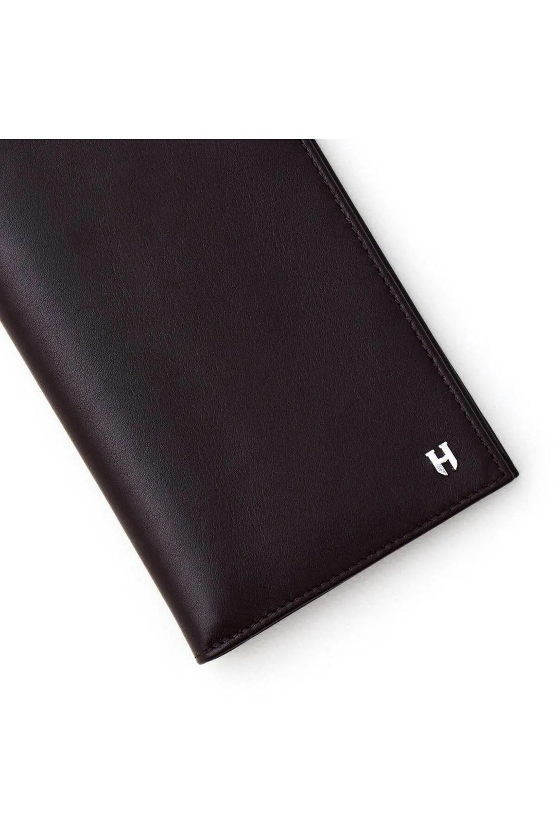 Helmbrook Portefeuille de voyage protégé Rfid multi-baie en cuir café pour homme de Tripp