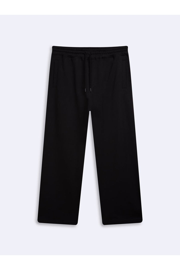 LTB Survêtement Noir à Taille Élastique Évasé - Noir