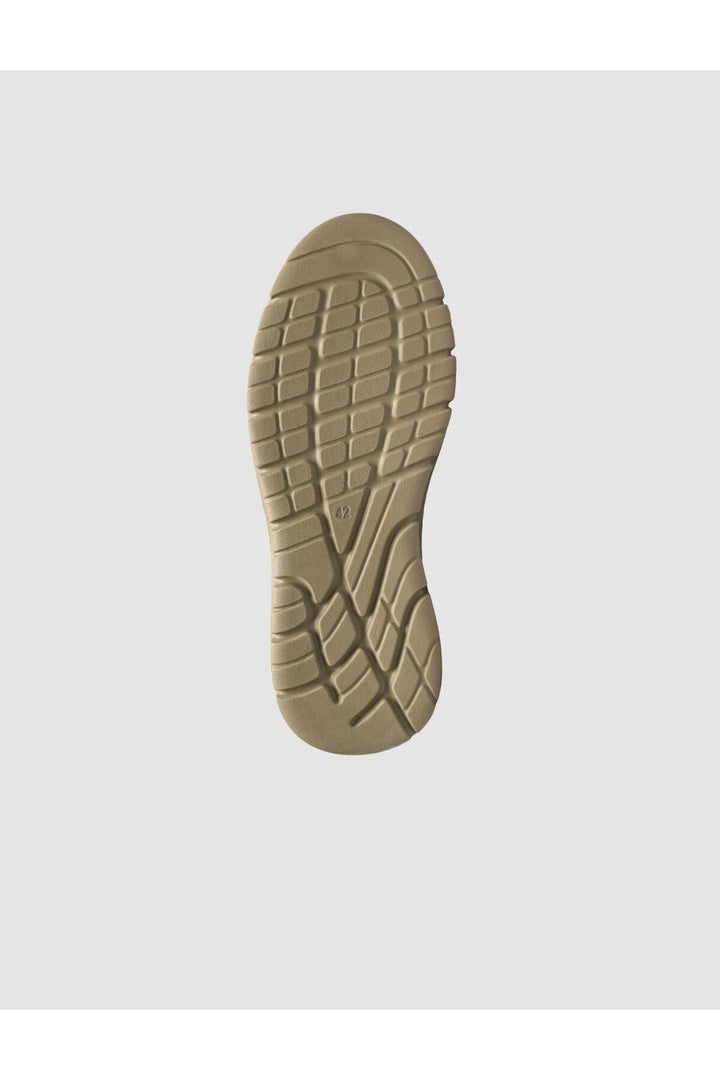 Cabani Shoes Mocassins pour hommes en cuir véritable couleur sable - Vison