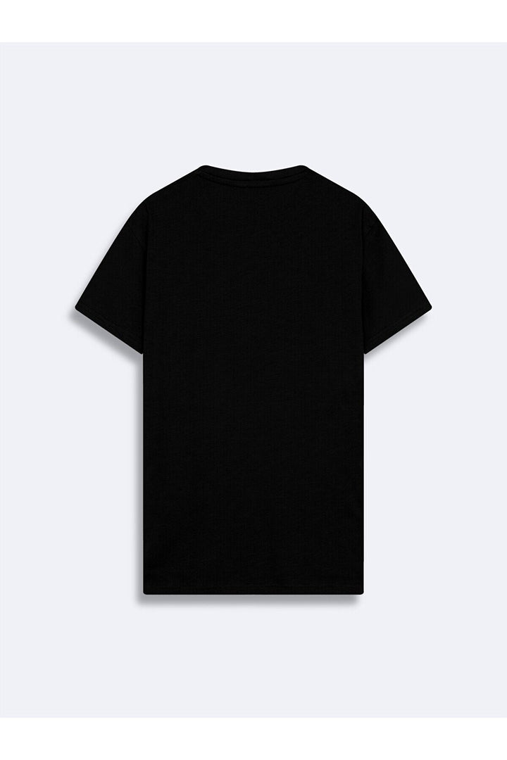 LTB T-shirt noir avec poche