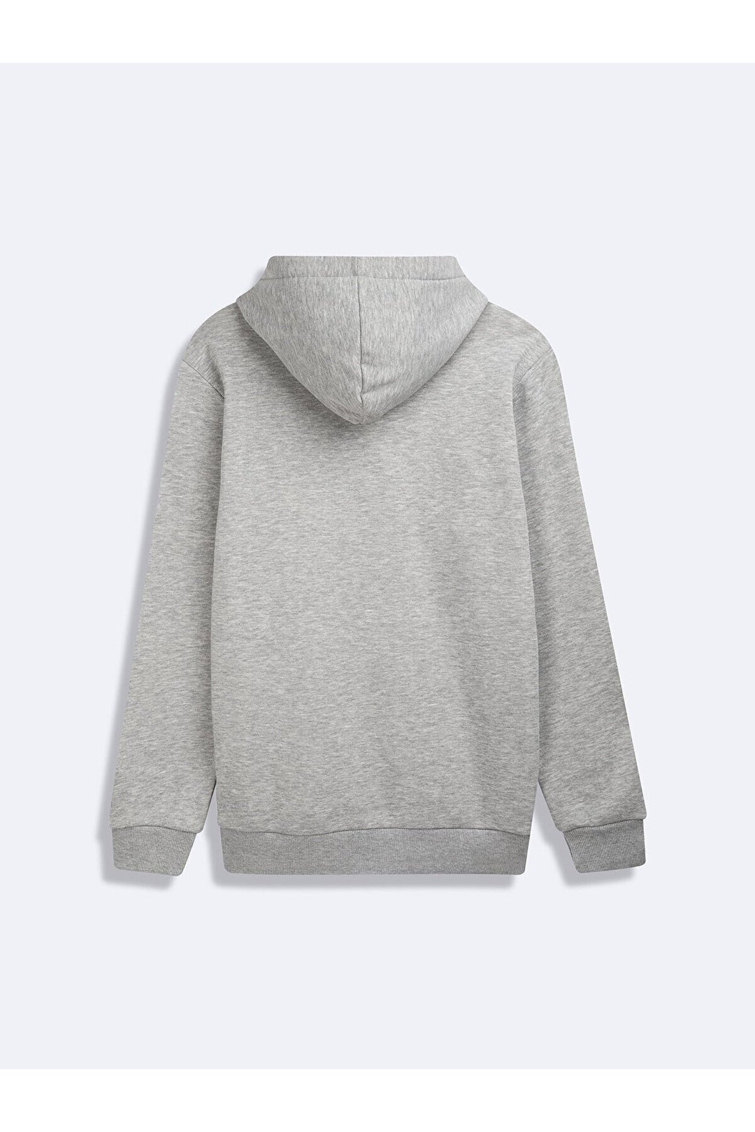 LTB Sweat-shirt gris imprimé à capuche