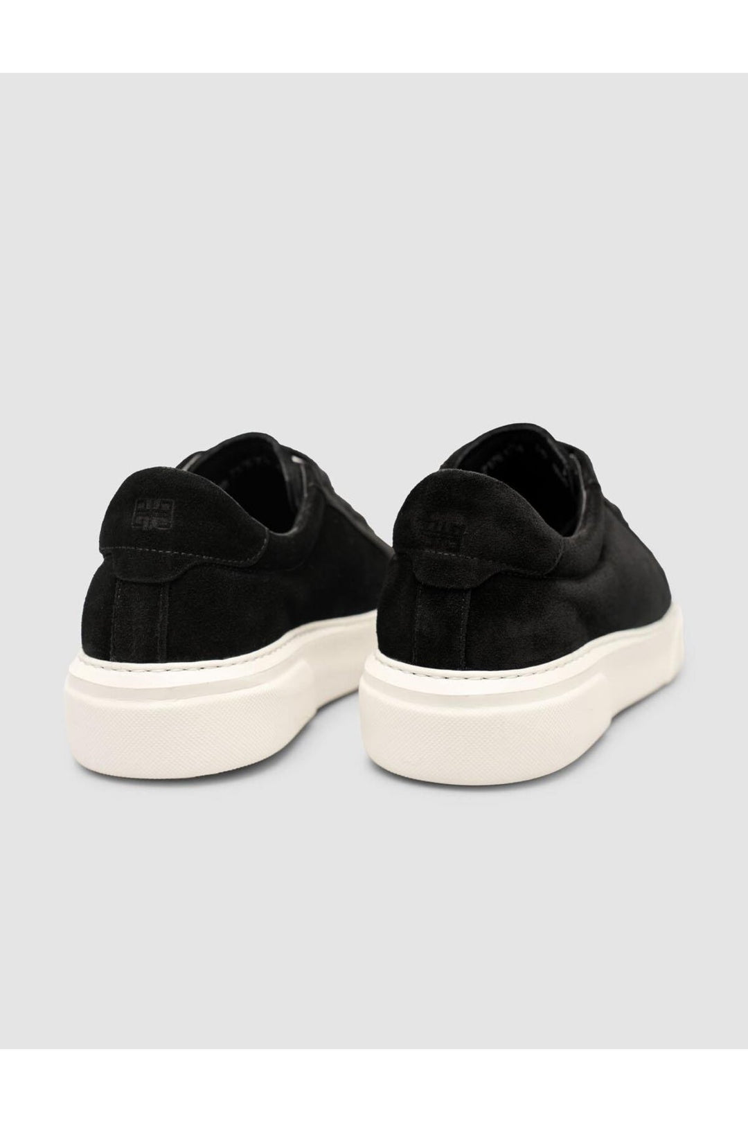 Cabani Shoes %100 Cuir Suédé Noir Doublé en Fourrure Baskets à Lacets - Multicolore