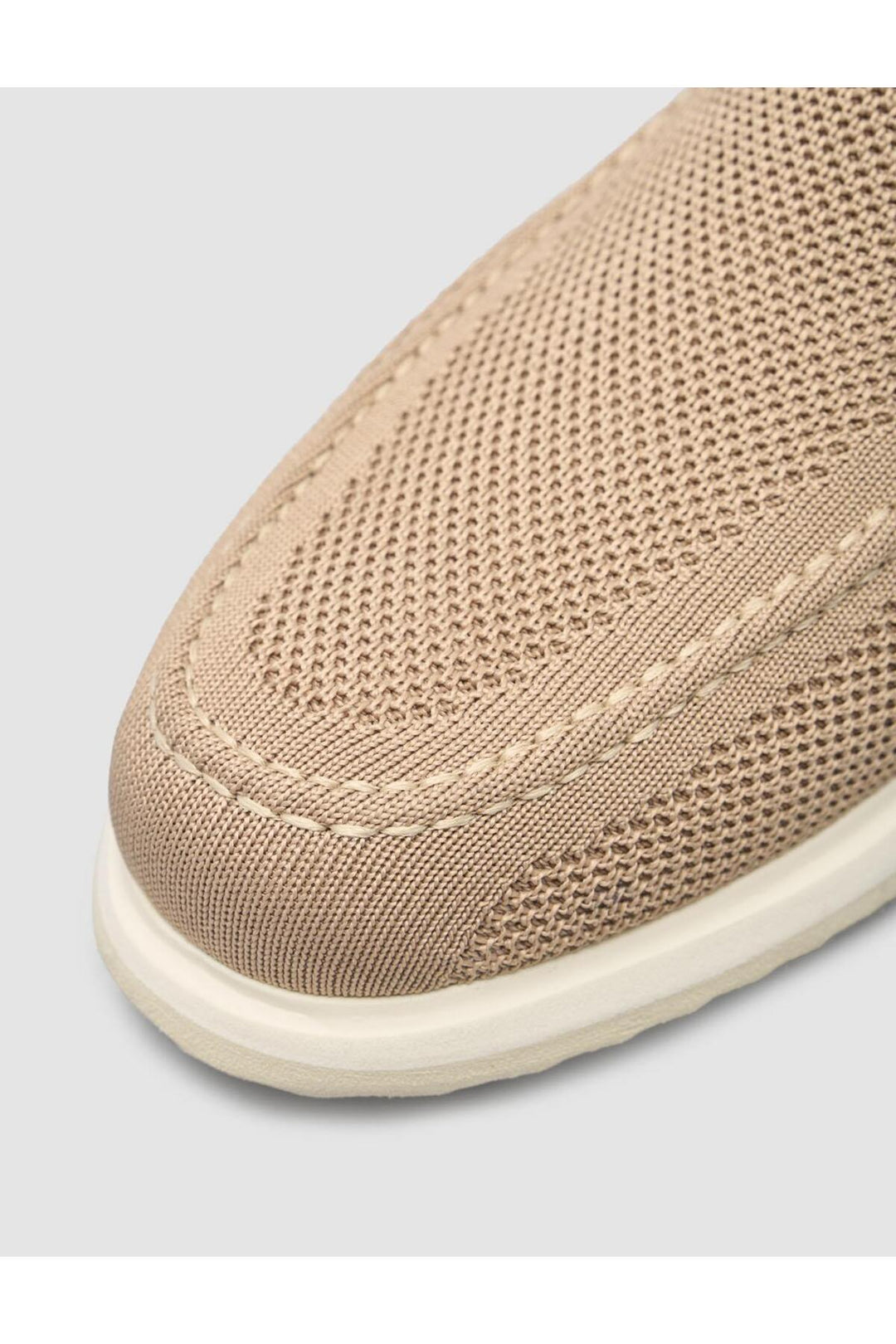 Cabani Shoes Chaussures décontractées pour hommes en tricot beige - Multicolore
