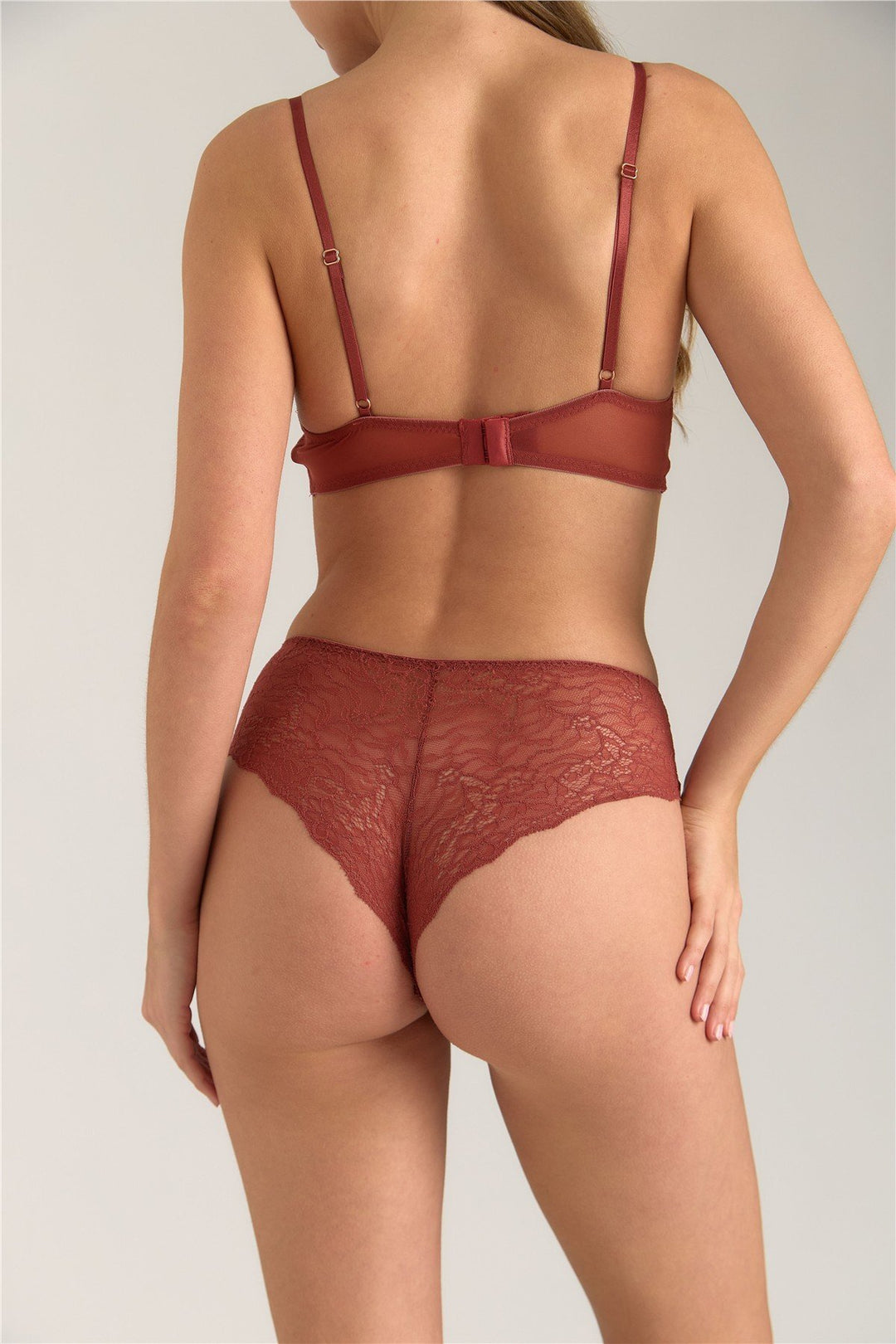 Lovely Things Soutien-gorge à armatures KAREN Lacy - Écru