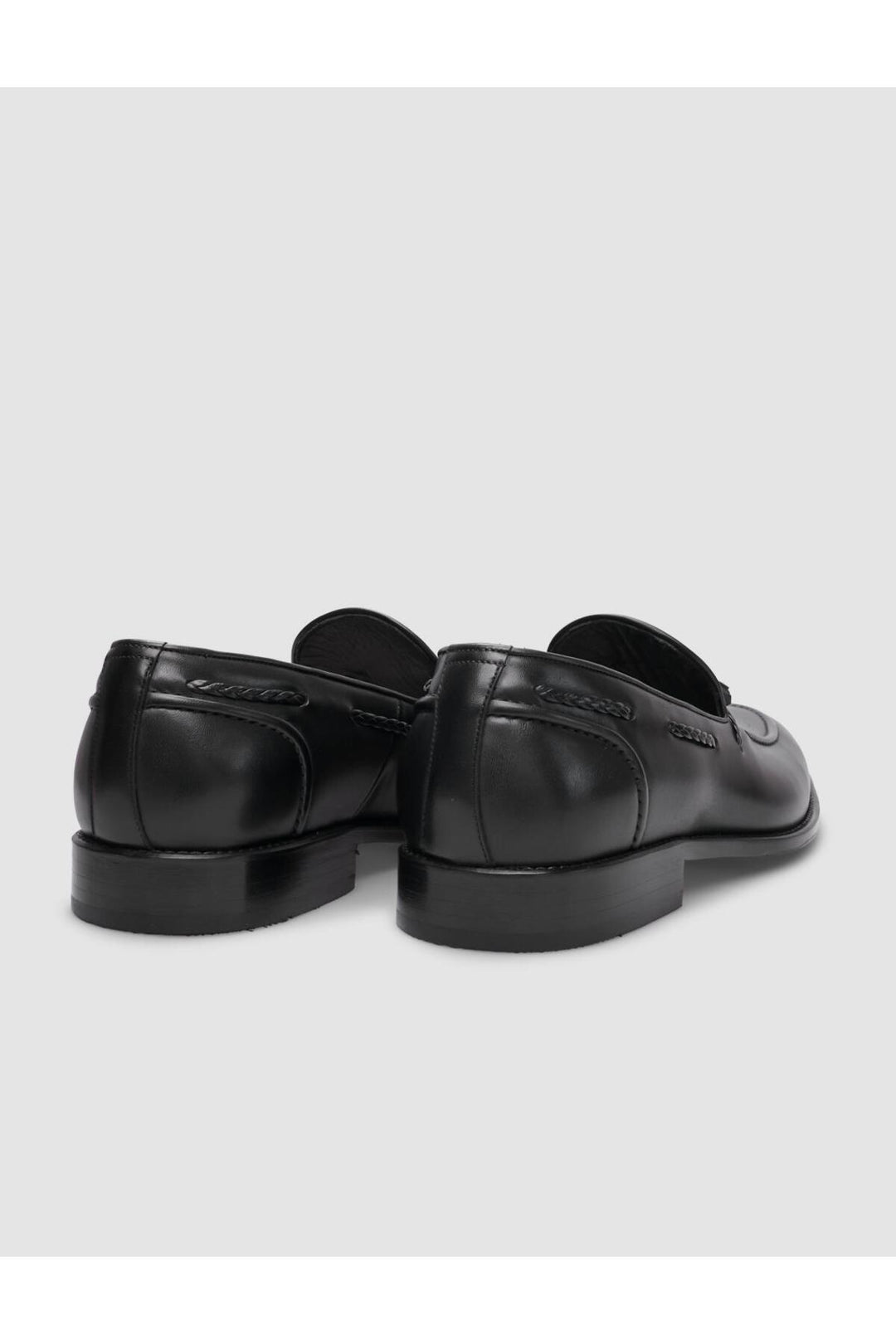 Cabani Shoes Chaussures classiques pour hommes en cuir véritable noir en injection à 100% - Multicolore