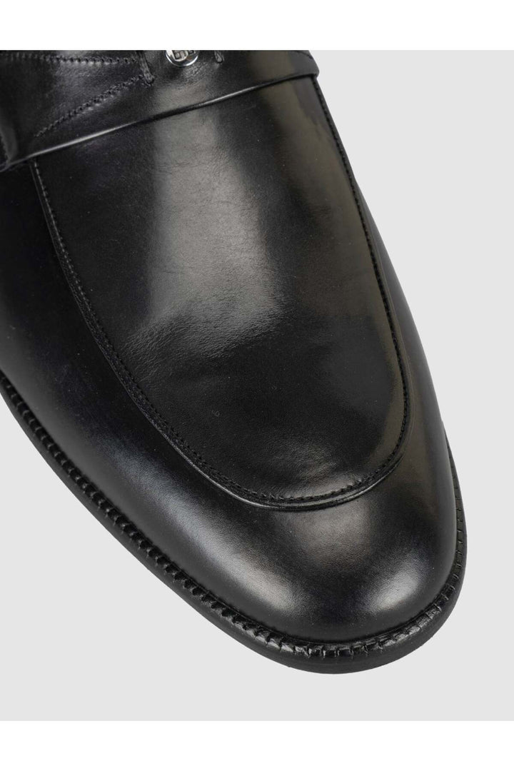 Cabani Shoes Chaussures en cuir classiques à boucle noire - Multicolore