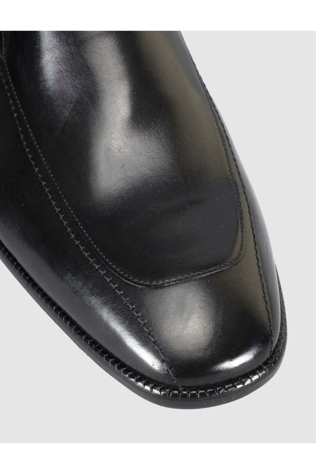 Cabani Shoes Chaussures classiques pour hommes en cuir noir premium - Multicolore