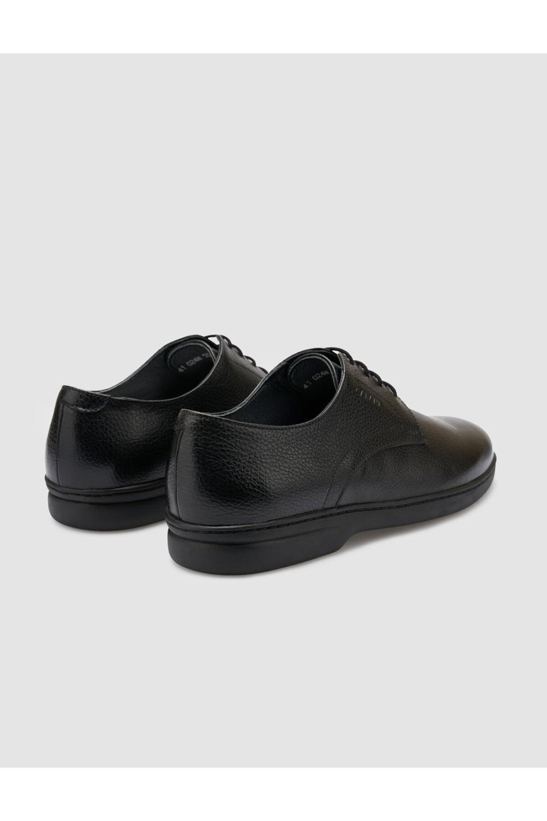 Cabani Shoes Chaussures de ville pour hommes en cuir véritable noir 100% - Multicolore