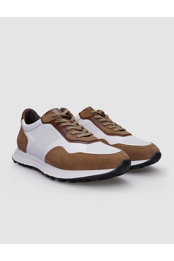 Cabani Shoes %100 Cuir Véritable Blanc - Blanc