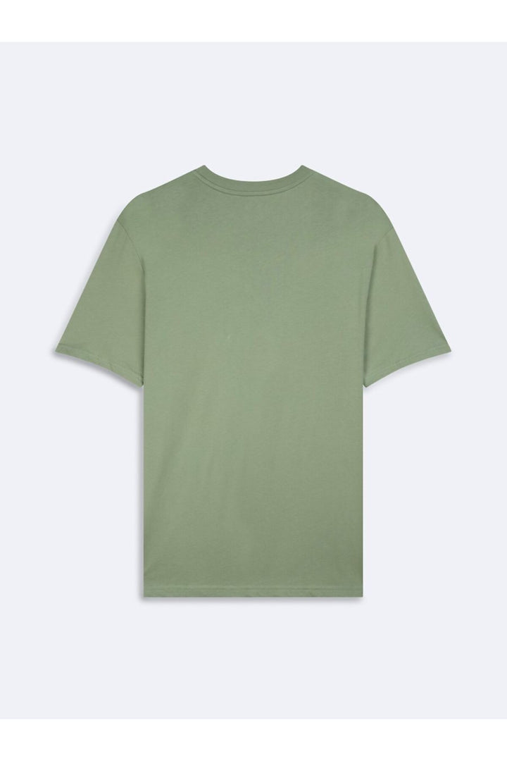 LTB T-shirt vert avec détails d'impression à col rond - Multicolore