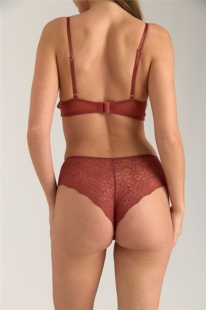 Lovely Things Culotte coquine KAREN Lacy - Écru