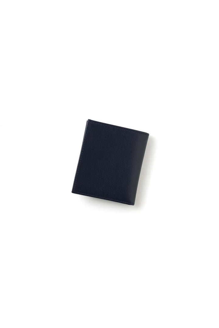Helmbrook Portefeuille multi-baie Rfid Colin en cuir bleu marine pour homme