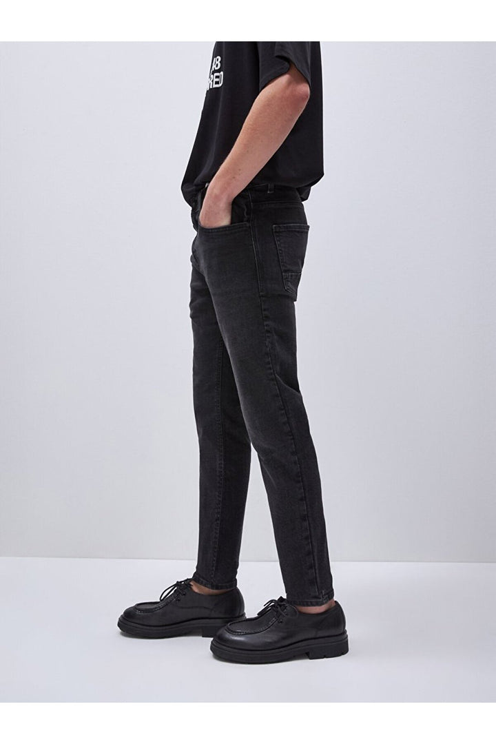 LTB Pantalon Super Skınny Jumy Mıd Rıse - Gris